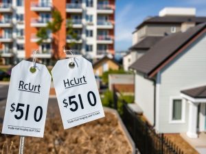 Creșterea chiriilor din cauza inflației în orașe.