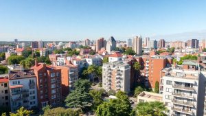 Cartiere populare din România, peisaj urban rezidențial